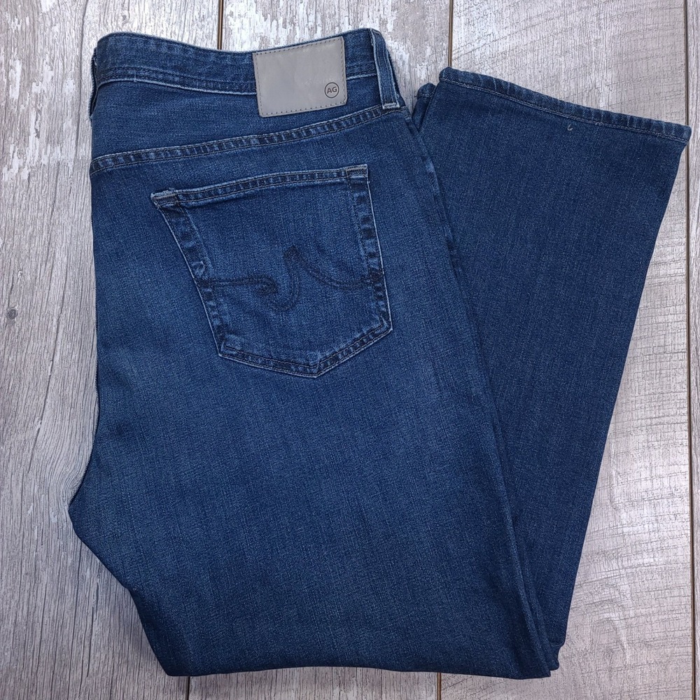 AG Adriano Goldschmied The Graduate Jeans Mens 40x29 Blue Japan Denim Tailored